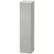 Duravit L-CUBE 176x40x36,3 cm-es, 1 ajtós szekrény láb nélkül, balos, matt betonszürke LC1180L0707