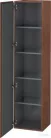 Duravit L-CUBE 176x40x36,3 cm-es, 1 ajtós szekrény láb nélkül, balos, amerikai dió furnér LC1180L1313