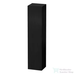   Duravit L-CUBE 176x40x36,3 cm-es, 1 ajtós szekrény láb nélkül, balos, matt fekete tölgy LC1180L1616