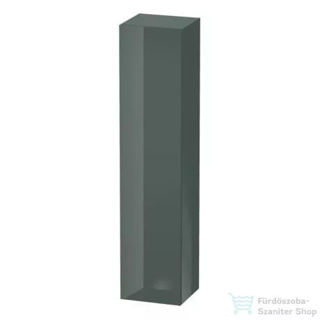 Duravit L-CUBE 176x40x36,3 cm-es, 1 ajtós szekrény láb nélkül, balos, lakkozott fényes dolomitszürke LC1180L3838