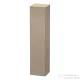 Duravit L-CUBE 176x40x36,3 cm-es, 1 ajtós szekrény láb nélkül, balos, matt len LC1180L7575