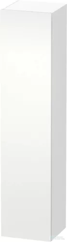 Duravit L-CUBE 176x40x36,3 cm-es, 1 ajtós szekrény láb nélkül, balos, szupermatt fehér LC1180L8484