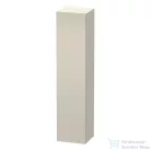 Duravit L-CUBE 176x40x36,3 cm-es, 1 ajtós szekrény láb nélkül, balos, matt taupe LC1180L9191