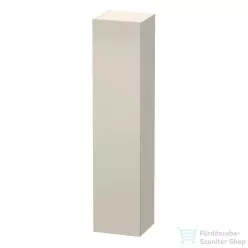  Duravit L-CUBE 176x40x36,3 cm-es, 1 ajtós szekrény láb nélkül, balos, matt taupe LC1180L9191