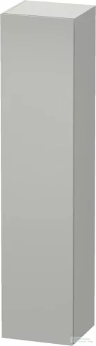Duravit L-CUBE 176x40x36,3 cm-es, 1 ajtós szekrény láb nélkül, jobbos, matt betonszürke LC1180R0707