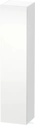 Duravit L-CUBE 176x40x36,3 cm-es, 1 ajtós szekrény láb nélkül, jobbos, matt fehér LC1180R1818