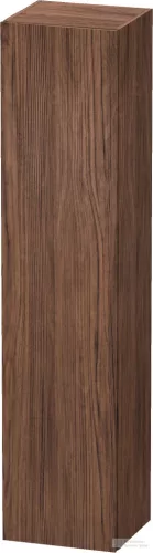 Duravit L-CUBE 176x40x36,3 cm-es, 1 ajtós szekrény láb nélkül, jobbos, matt sötét dió LC1180R2121