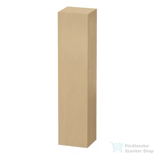 Duravit L-CUBE 176x40x36,3 cm-es, 1 ajtós szekrény láb nélkül, jobbos, natúr tölgy LC1180R3030