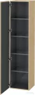 Duravit L-CUBE 176x40x36,3 cm-es, 1 ajtós szekrény láb nélkül, jobbos, natúr tölgy LC1180R3030
