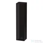 Duravit L-CUBE 176x40x36,3 cm-es, 1 ajtós szekrény láb nélkül, jobbos, lakkozott fényes fekete LC1180R4040