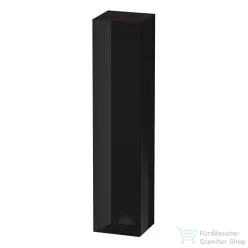   Duravit L-CUBE 176x40x36,3 cm-es, 1 ajtós szekrény láb nélkül, jobbos, lakkozott fényes fekete LC1180R4040
