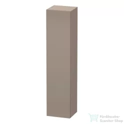   Duravit L-CUBE 176x40x36,3 cm-es, 1 ajtós szekrény láb nélkül, jobbos, matt bazalt LC1180R4343