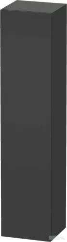 Duravit L-CUBE 176x40x36,3 cm-es, 1 ajtós szekrény láb nélkül, jobbos, matt grafit LC1180R4949