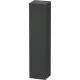 Duravit L-CUBE 176x40x36,3 cm-es, 1 ajtós szekrény láb nélkül, jobbos, matt grafit LC1180R4949