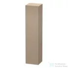 Duravit L-CUBE 176x40x36,3 cm-es, 1 ajtós szekrény láb nélkül, jobbos, matt len LC1180R7575