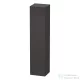 Duravit L-CUBE 176x40x36,3 cm-es, 1 ajtós szekrény láb nélkül, jobbos, szupermatt grafit LC1180R8080