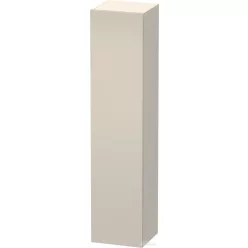   Duravit L-CUBE 176x40x36,3 cm-es, 1 ajtós szekrény láb nélkül, jobbos, szupermatt taupe LC1180R8383