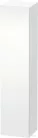 Duravit L-CUBE 176x40x36,3 cm-es, 1 ajtós szekrény láb nélkül, jobbos, szupermatt fehér LC1180R8484