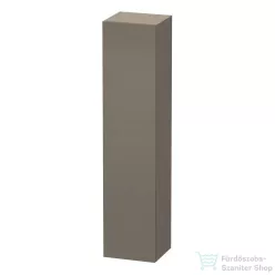   Duravit L-CUBE 176x40x36,3 cm-es, 1 ajtós szekrény láb nélkül, jobbos, lakkozott matt szatén szürke LC1180R9090