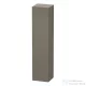 Duravit L-CUBE 176x40x36,3 cm-es, 1 ajtós szekrény láb nélkül, jobbos, lakkozott matt szatén szürke LC1180R9090
