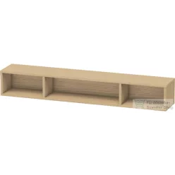   Duravit L-CUBE 80x12x14 cm-es fali polc rögzítőszettel, natúr tölgy LC120003030