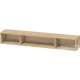 Duravit L-CUBE 80x12x14 cm-es fali polc rögzítőszettel, natúr tölgy LC120003030