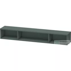   Duravit L-CUBE 80x12x14 cm-es fali polc rögzítőszettel, lakkozott fényes dolomitszürke LC120003838
