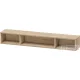 Duravit L-CUBE 80x12x14 cm-es fali polc rögzítőszettel, márványos tölgy LC120005555