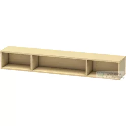   Duravit L-CUBE 80x12x14 cm-es fali polc rögzítőszettel, mediterrán tölgy (furnér) LC120007171