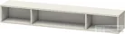 Duravit L-CUBE 80x12x14 cm-es fali polc rögzítőszettel, szupermatt taupe LC120008383