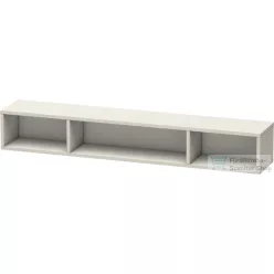   Duravit L-CUBE 80x12x14 cm-es fali polc rögzítőszettel, szupermatt taupe LC120008383