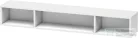 Duravit L-CUBE 80x12x14 cm-es fali polc rögzítőszettel, lakkozott fényes fehér LC120008585