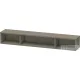 Duravit L-CUBE 80x12x14 cm-es fali polc rögzítőszettel, lakkozott fényes szürke LC120008989