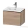 Duravit L-CUBE 52x41 cm-es, 1 fiókos alsószekrény mosdó nélkül, márványos tölgy LC611805555