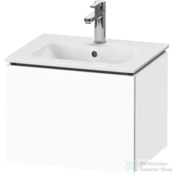   Duravit L-CUBE 52x41 cm-es, 1 fiókos alsószekrény mosdó nélkül, szupermatt fehér LC611808484
