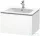 Duravit L-CUBE 62x48,1 cm-es, 1 fiókos alsószekrény mosdó és csaptelep nélkül, matt fehér LC614001818
