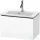 Duravit L-CUBE 62x39,1 cm-es, 1 fiókos alsószekrény mosdó és csaptelep nélkül, matt fehér LC615601818