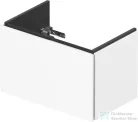 Duravit L-CUBE 62x39,1 cm-es, 1 fiókos alsószekrény mosdó és csaptelep nélkül, matt fehér LC615601818
