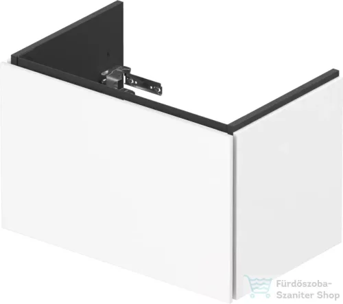 Duravit L-CUBE 62x39,1 cm-es, 1 fiókos alsószekrény mosdó és csaptelep nélkül, matt fehér LC615601818