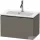 Duravit L-CUBE 62x39,1 cm-es, 1 fiókos alsószekrény mosdó és csaptelep nélkül, lakkozott matt szatén szürke LC615609090