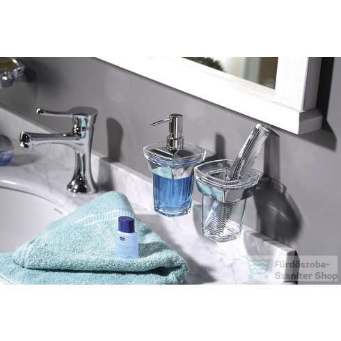 Sapho LONDON üveg szappanadagoló, króm LD01D