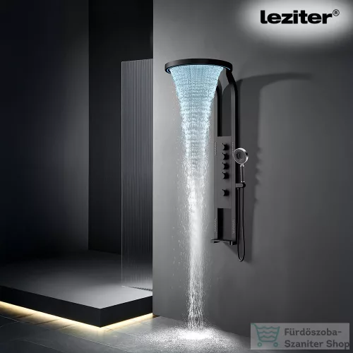 Leziter Luxory hidromasszázs zuhanypanel szürke LDHZ-GR