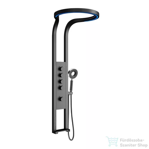 Leziter Luxory hidromasszázs zuhanypanel szürke LDHZ-GR