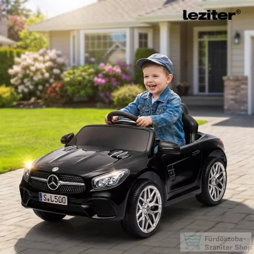 Leziter Elektromos autó Mercedes Benz SL 500 fekete LEA-MB-SL-500-FEK