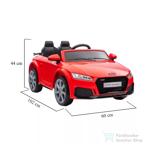 Leziter Elektromos autó Audi TT piros LEA-TT-PIR
