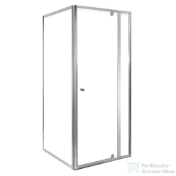   Leziter Flexi sarokba szerelhető szögletes zuhanykabin 90x90 cm zuhanytálca nélkül LF011_LF1290S