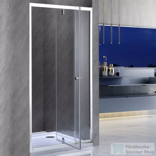 Leziter Flexi állítható zuhanyajtó 96-111x185 cm LF96-111