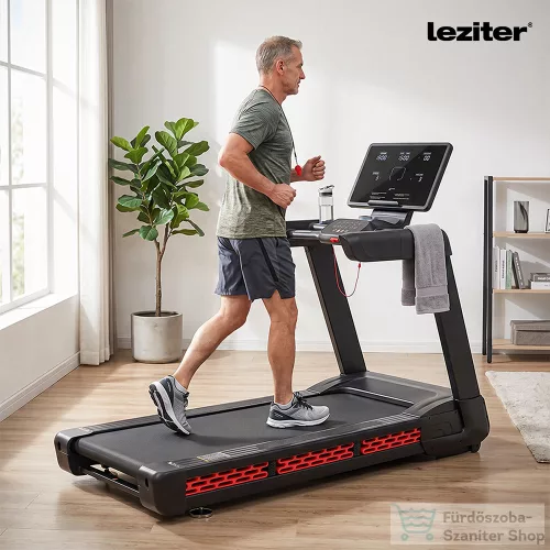 Leziter Futópad Led kijelzővel Speedpro Max 150 kg, 6 LE, 25 Km/h, dőlésszög 0-25 százalék LFP-M8-RPO