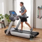 Leziter Futópad Led kijelzővel Titanfit Max 200 Kg, 3 LE, 1-25 Km/h, dőlésszög 0-18 százalék LFP-M9