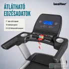 Leziter Futópad Led kijelzővel Titanfit Max 200 Kg, 3 LE, 1-25 Km/h, dőlésszög 0-18 százalék LFP-M9